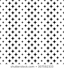 Seamless Black And White Star Pattern Star Patterns Black And White Stars Pattern