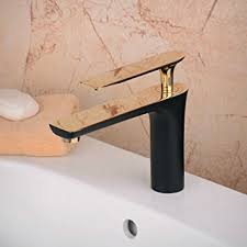 Check spelling or type a new query. Bitonto Gold Polished Single Handle Long Reach Spout Black Painting Bathroom Faucet Long Reach Handle