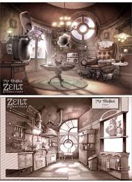 Artes De Mr Hublot Curta Vencedor Do Oscar 2014 Thecab The Concept Art Blog Interieur Design Bg Design Batiment
