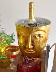 Make A Statement On Your Bar Car With A Unique Ice Bucket Like This One Ice Bucket Vintage Barware Beautiful Bars