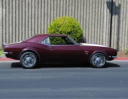Image result for Cordovan Maroon 1968 Camaro