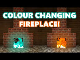 Is there a way to build a fireplace in minecraft? Minecraft 1 16 How To Build A Colour Changing Fireplace Youtube