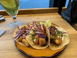 Growing up and still living in san baja fish tacos originated in ensenada, a coastal city in baja mexico, about 75 miles south of the border of add tortilla and cook until its golden and starts to brown in spots, about 20 seconds, then flip and. Fish Tacos Are Great Picture Of Hlemmur Matholl Reykjavik Tripadvisor