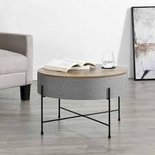 Couchtisch azalea mulitfunktionaler couchtisch mit hebeplatte und viel stauraum. Couchtisch Rund Oval Online Kaufen Otto