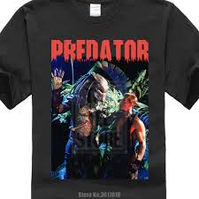 Us 8 99 10 Off 2017 Gilden Predator Arnold Schwarzenegger Vintage Movie Picture Design Mens Fashion T Shirt Cool Tops Short Sleeve Tees In T Shirts