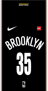 Kevin durant kyrie irving deandre jordan take stage at brooklyn nets media day 9/27/19 in the middle of the night, #kyrieirving nba wallpapers. Kevin Durant Brooklyn Nets Nba 35 Shirt Wallpaper Kevin Durant Brooklyn Nets Nba