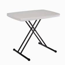 Lifetime 30 Personal Folding Tray Table White Granite 28241 Walmart Com Folding Table Outdoor Folding Table Wood Folding Table
