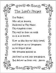 Our Father Who Art In Heaven Hallowed Be Thy Name Lyrics Our Father Printable Our Father Prayer Prayers For Children The Lords Prayer
