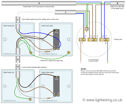2 Way Switch 3 Wire System New Harmonised Cable Colours Light Wiring