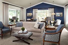Maybe you would like to learn more about one of these? Lovely Color Duo Beige Living Rooms Blue Accent Wall Living Room Navy Living Rooms