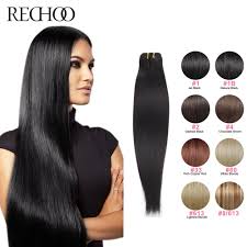 Peruvian Remy Human Hair Weave Straight 100 Human Hair Weaving 1 Bundle Black Brown Blonde 20 22 24 Inc Weave Hairstyles Brown To Blonde Remy Human Hair Weave