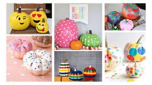 8 ways to decorate your pumpkin that don't involve carving. 15 Simple No Carve Pumpkin Ideas Kate Decorates