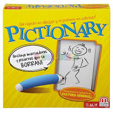 Si la respuesta es no, el asker cierra las puertas de los personajes con gafas, dejando abiertas las posibilidades restantes. Comprar Juego Pictionary Version 16 Juegos De Mesa Online