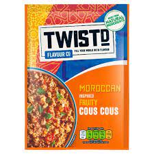 Check spelling or type a new query. Twistd Moroccan Inspired Fruity Cous Cous 100g Tesco Groceries