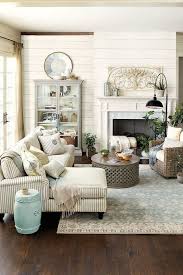 Subtle Striped Sofas Farm House Living Room Farmhouse Style Living Room French Country Decorating Living Room
