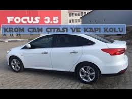 Focus 3 5 Krom Kapi Kolu Ve Cam Citasi Uygulamasi Youtube