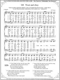 Trust And Obey Hymn Love This I Need To Be Reminded Of This Regularly One Of My Favorites Hymn Sheet Music Hymns Lyrics Bible Songs