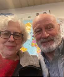 1969 Cardinal Brennan High School, Religion III Group. Joseph Salukas,  Father Danusiar and Cheryl Zaremba