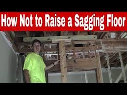 Homemade Jack Screws To Level House Foundation Repair Youtube Flooring House Foundation Foundation Repair