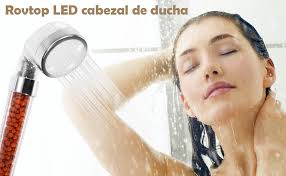 Rovtop Alcachofa Ducha Led,Cabeza de Ducha Cambiando LED 7 Colores  Automáticamente, No Necesita Pilas : Amazon.es: Bricolaje y herramientas