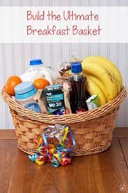 Build The Ultimate Breakfast Basket Breakfast Basket Breakfast Gift Basket Food Baskets For Christmas