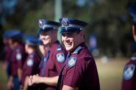 Queensland Police Service Officers Looking Dapper In Their Maroon Origin Game Day Uniforms Looking Dapper Dapper Captain Hat