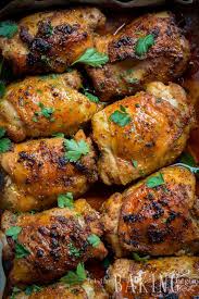 I would try 400 degrees f or 375 and see how that goes if you can't get a thermometer. Garlic Ranch Baked Chicken Thighs Let The Baking Begin