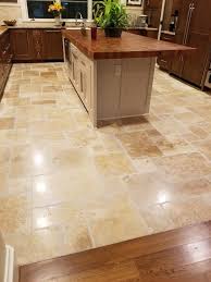 Brilliant Services Restored This Travertine Floor On A Farm In Leeds Al Travertine Floors Travertine Kitchen