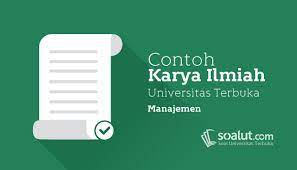 3 i.4 ekma4111 pengantar bisnis (edisi 2) #. Contoh Karil Ut Manajemen Ekma4560 Karya Ilmiah