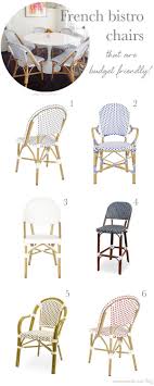 Budget Friendly Source For French Bistro Chairs French Bistro Chairs Bistro Chairs Budget Chairs