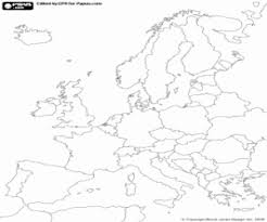 Google maps is getting even better with the greater use of color to depict additional. European Continent Map Coloring Page Printable Game