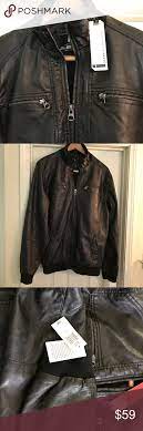 Moto Style Faux Leather Jacket Jeans By Buffalo Leather Jacket Moto Style Jackets