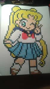 Les Brico D Elo Coloriage Pixel Art Dessin Pixel Pixel Art Personnage