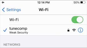 Wireless adapter is killer driver. Wi Fi Weak Security On Iphone How To Fix In Ios 14