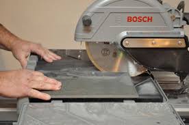 Can i use a circular saw to cut porcelain tile? Bosch Tc10 Wet Tile Stone Saw Review