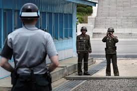 Image result for Soldier shot by North Korean guards while defecting to the South