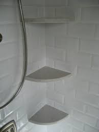 Total Bathroom Remodel Before And After Shower Corner Shelf Shower Shelves Shower Remodel