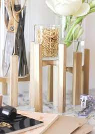 Diy Tutorial Raised Wood And Glass Desk Organizer Desk Organization Diy Diy Desk Glass Desk