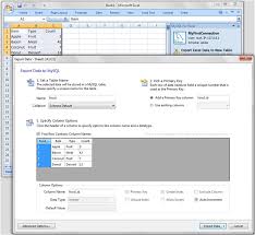 Mysql Mysql For Excel Guide 7 Export Excel Data Into Mysql