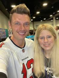 Nick Carter of the Backstreet Boys joins us for a photo!