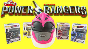 Pink Power Ranger Giant Play Doh Egg! Power rangers play-doh m...