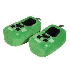 Minecraft - Creeper Slippers | Elbenwald