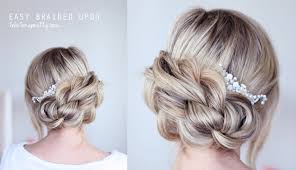 There are plenty of beautiful protective hairstyles out there, but one variation. Easy Braided Updo Youtube