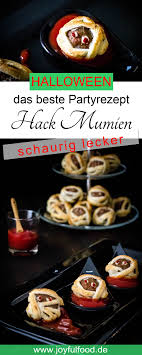 Halloween Rezept Hack Mumien Mit Tomatensauce Joyful Food Rezept Grusel Essen Halloween Speisen Halloween Essen Rezepte