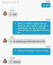 Coba kita lihat di tantangan sengit makanan raksasa vs mini! 16 Chat Lucu Bercandain Teman Ini Endingnya Bikin Ketawa Ngegas Brilio Net Line Today