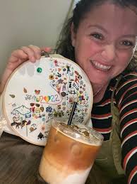 Creator: Me (Evans Sent) Medium: Embroidery Group: Thread Journal Club  (with f r e e introduction to thread journaling class) 4 years in and I  can't ever imagine stopping. A common misconception