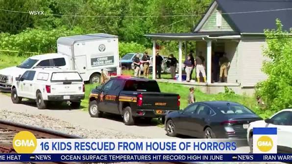 Four people have been charged with child endangerment after 16 children  were removed from a home in Ohio where officials say they were living in  "deplorable conditions.", ABC News' Morgan Norwood ...
