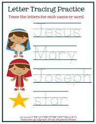 Celebrating christmas is an art form. Christmas Worksheets For Preschoolers Jesus Birth Mary Martha Mama