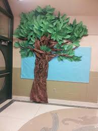 45 Brilliant Classroom Decoration Organizing Ideas To Make Your Class Paper Tree Classroom Classroom Tree Tree Wall