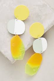 14 Yellow Accessories To Brighten Up Your Space Domino Statement Jewellery Earrings Yellow Accessories Walmart Jewelry